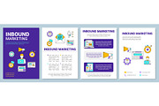 Inbound marketing brochure template