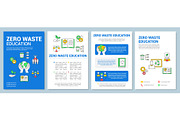 Zero waste education brochure