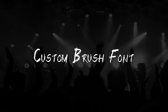 BIGBANG - Handmade Brush Font in Display Fonts - product preview 5