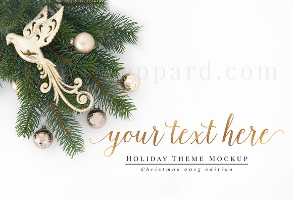 Christmas Styled Stock Photography in Product Mockups - product preview 3