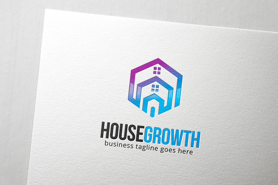 House Growth Logo in Logo Templates - product preview 8