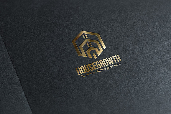 House Growth Logo in Logo Templates - product preview 2