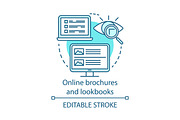 Online brochures and lookbooks icon