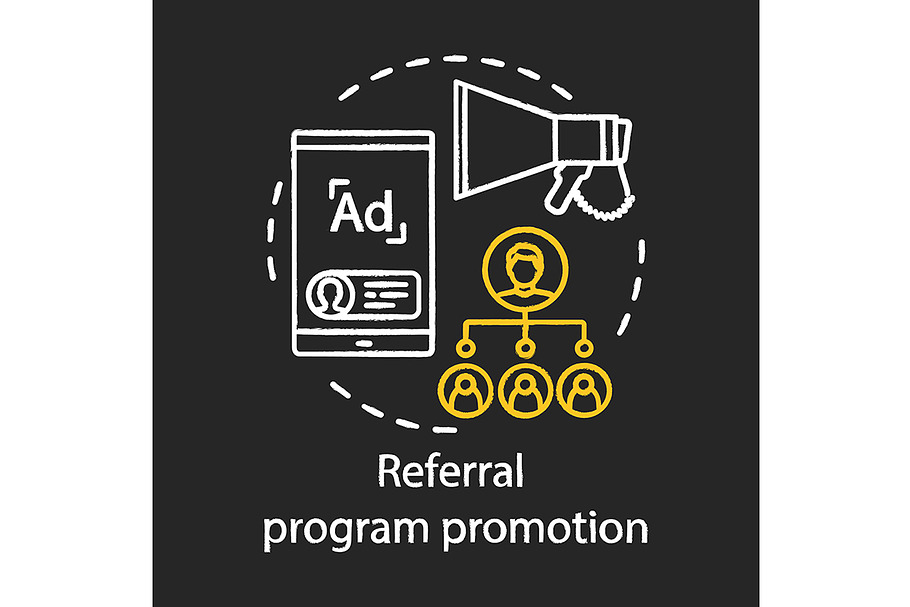 Referral program promotion idea