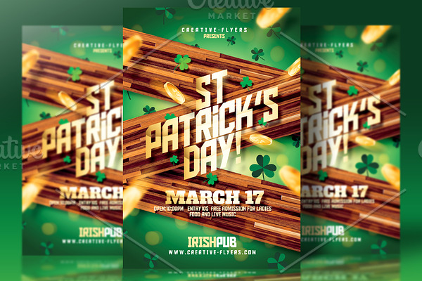 St. Patrick's Day Flyer Template