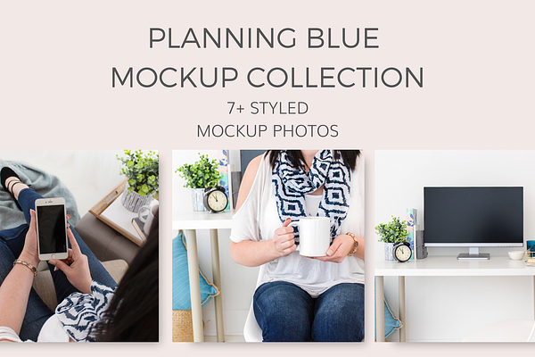 Planning Blue MockUps (7+ Images)