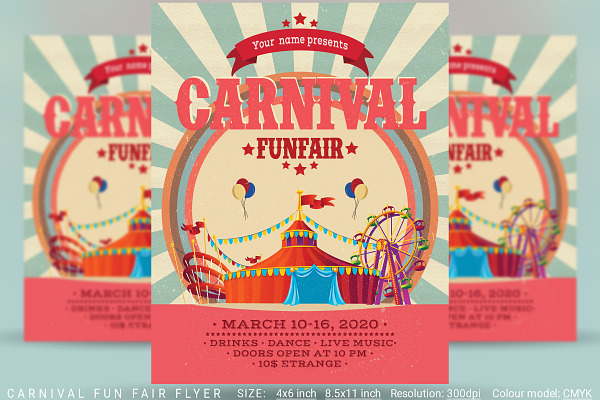 Carnival Fun Fair Flyer
