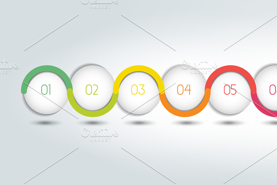 Timeline, table, schedule, template in Illustrations - product preview 8