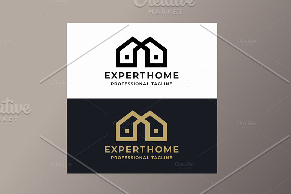 Expert Home Logo in Logo Templates - product preview 3