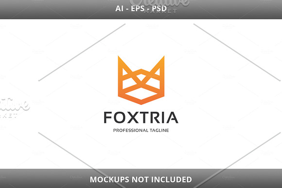 Trial Fox Logo in Logo Templates - product preview 3