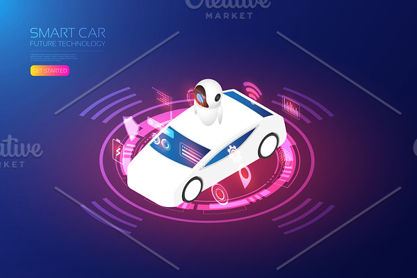 Isometric smart car