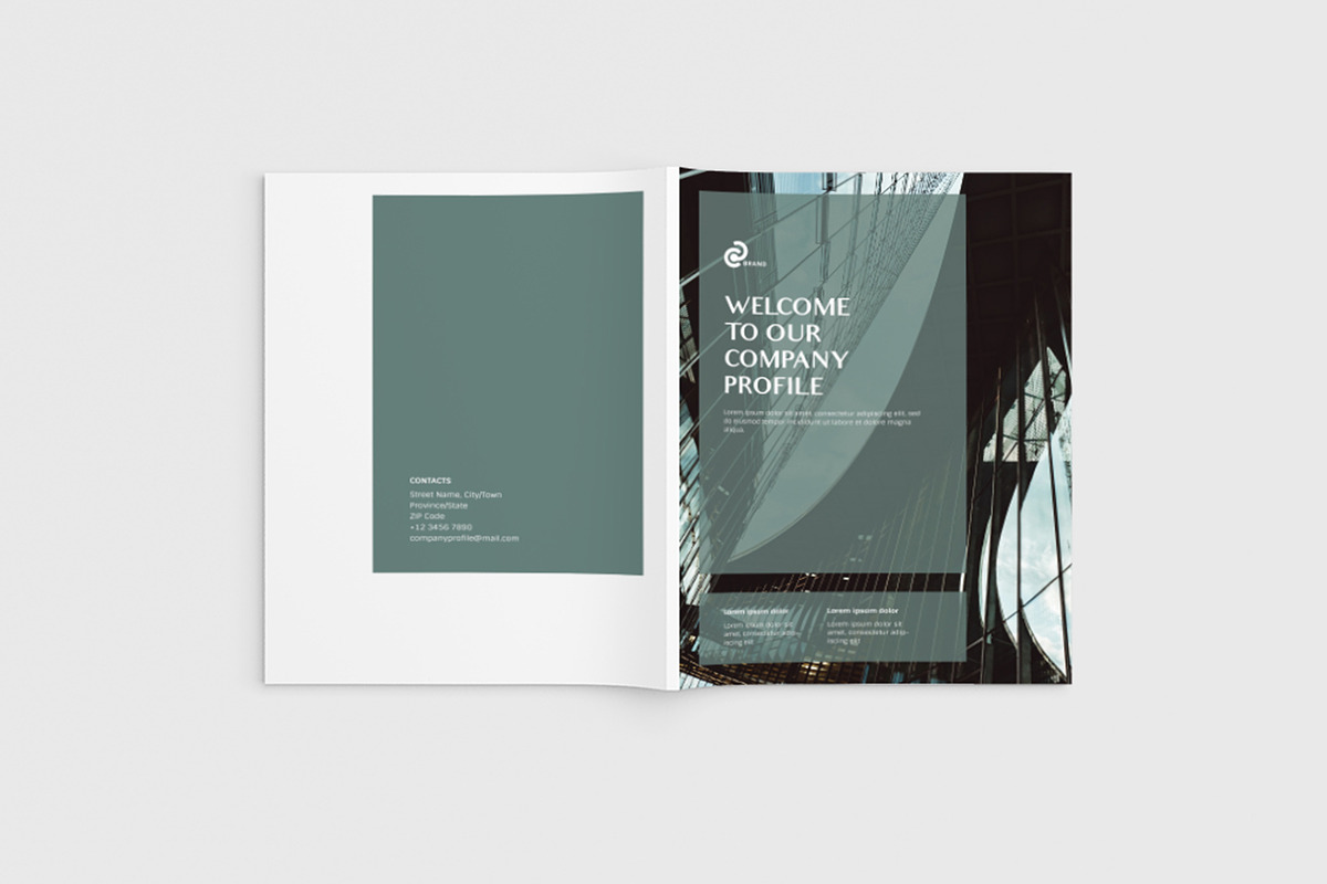 Grenn Corporate Brochure in Brochure Templates - product preview 8