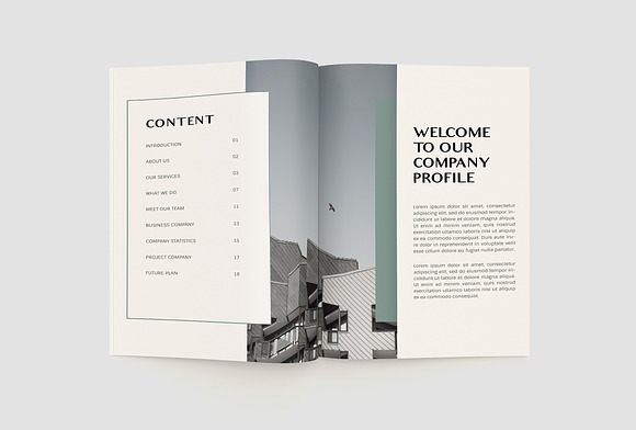 Grenn Corporate Brochure in Brochure Templates - product preview 4