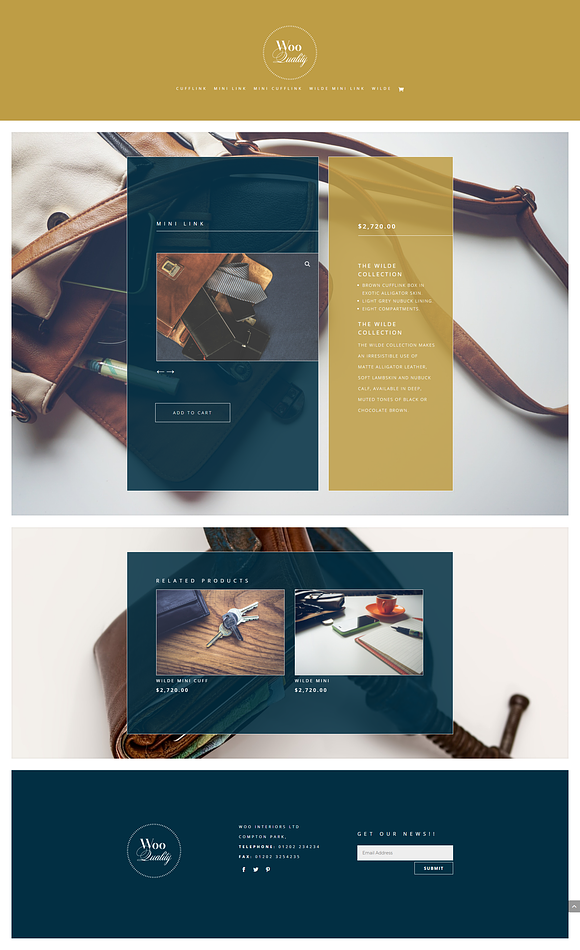 Woo Products Template in WordPress Commerce Themes - product preview 2