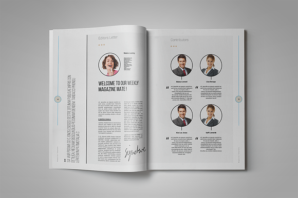 Cropped | Magazine Template in Magazine Templates - product preview 3