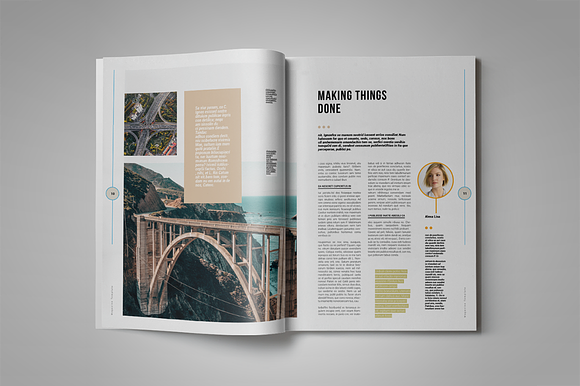 Cropped | Magazine Template in Magazine Templates - product preview 6