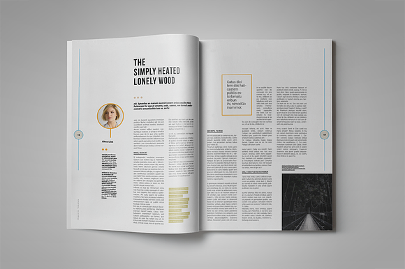 Cropped | Magazine Template in Magazine Templates - product preview 9