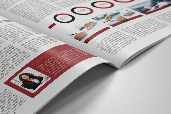 Business Newsletter in Magazine Templates - product preview 5
