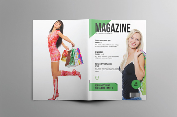 A5 Multipurpose Magazine in Magazine Templates - product preview 14