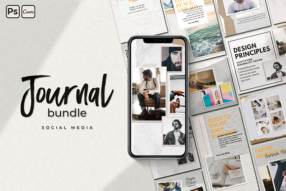 CANVA | PS Bundle Social Media in Instagram Templates - product preview 3