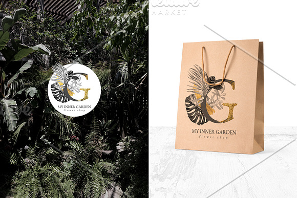 Tropical gold in Illustrations - product preview 10
