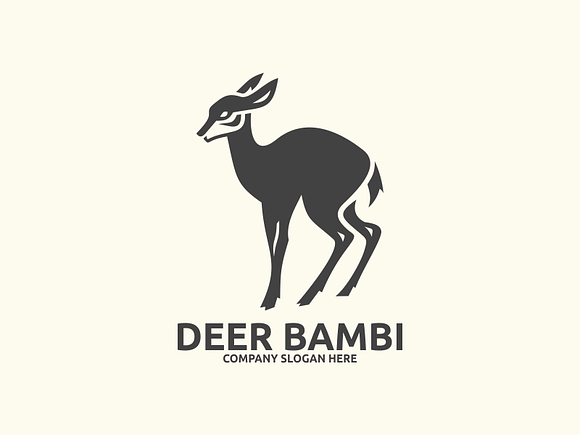 Deer baby in Logo Templates - product preview 1