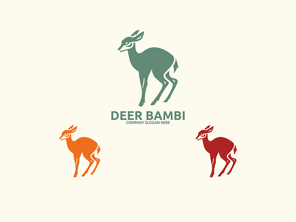 Deer baby in Logo Templates - product preview 2