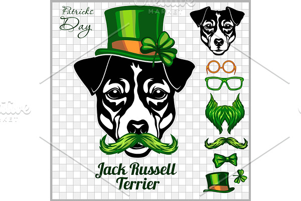 Jack Russell Terrier Dog and design