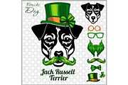 Jack Russell Terrier Dog and design