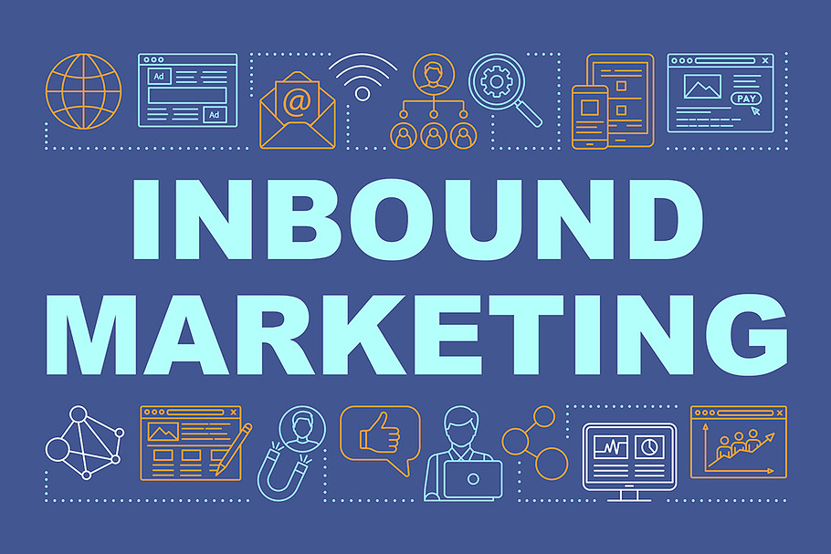 Inbound marketing concepts banner in Icons - product preview 8