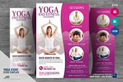 Yoga Class And Session Flyer