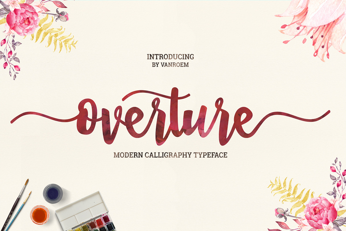 Overture in Script Fonts - product preview 8