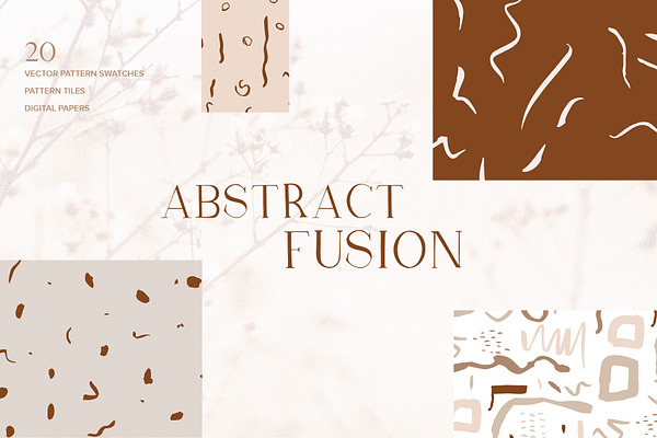 Abstract Fusion Seamless Patterns