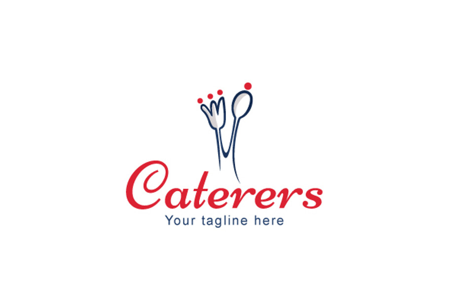 Caterers Stock Logo Template in Logo Templates - product preview 8