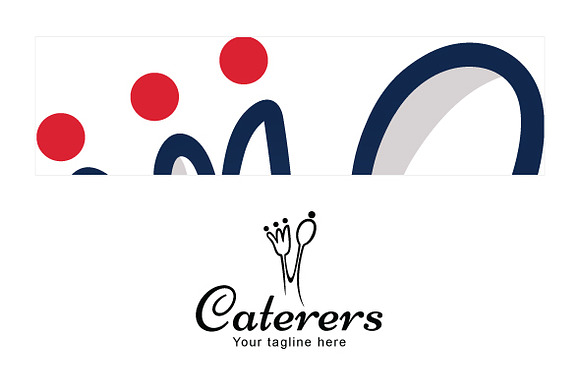 Caterers Stock Logo Template in Logo Templates - product preview 2