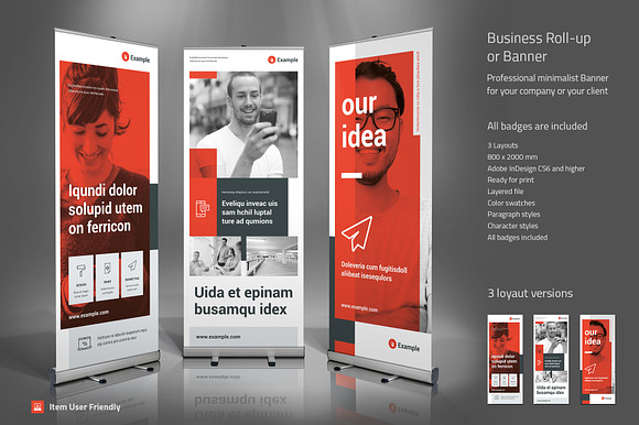 Business Roll-Up Vol. 18 in Flyer Templates - product preview 1