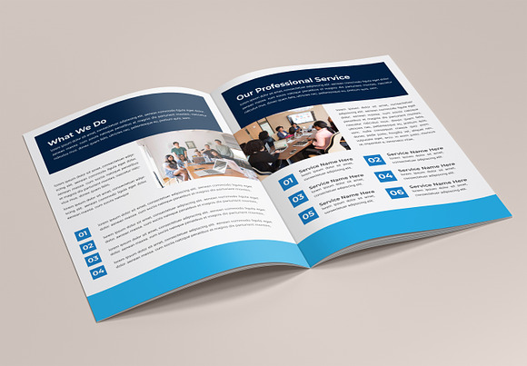 Business Brochure Template in Brochure Templates - product preview 4