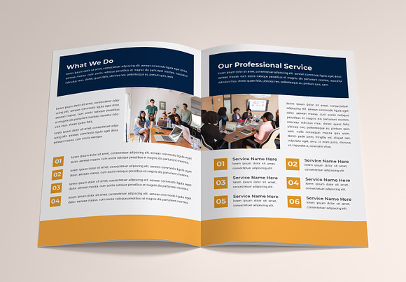 Business Brochure Template in Brochure Templates - product preview 8