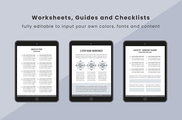 eCourse Workbook Template in Magazine Templates - product preview 1