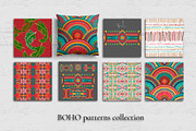 SEt of BOHO patterns