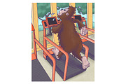 Bigfoot on the Treadmill