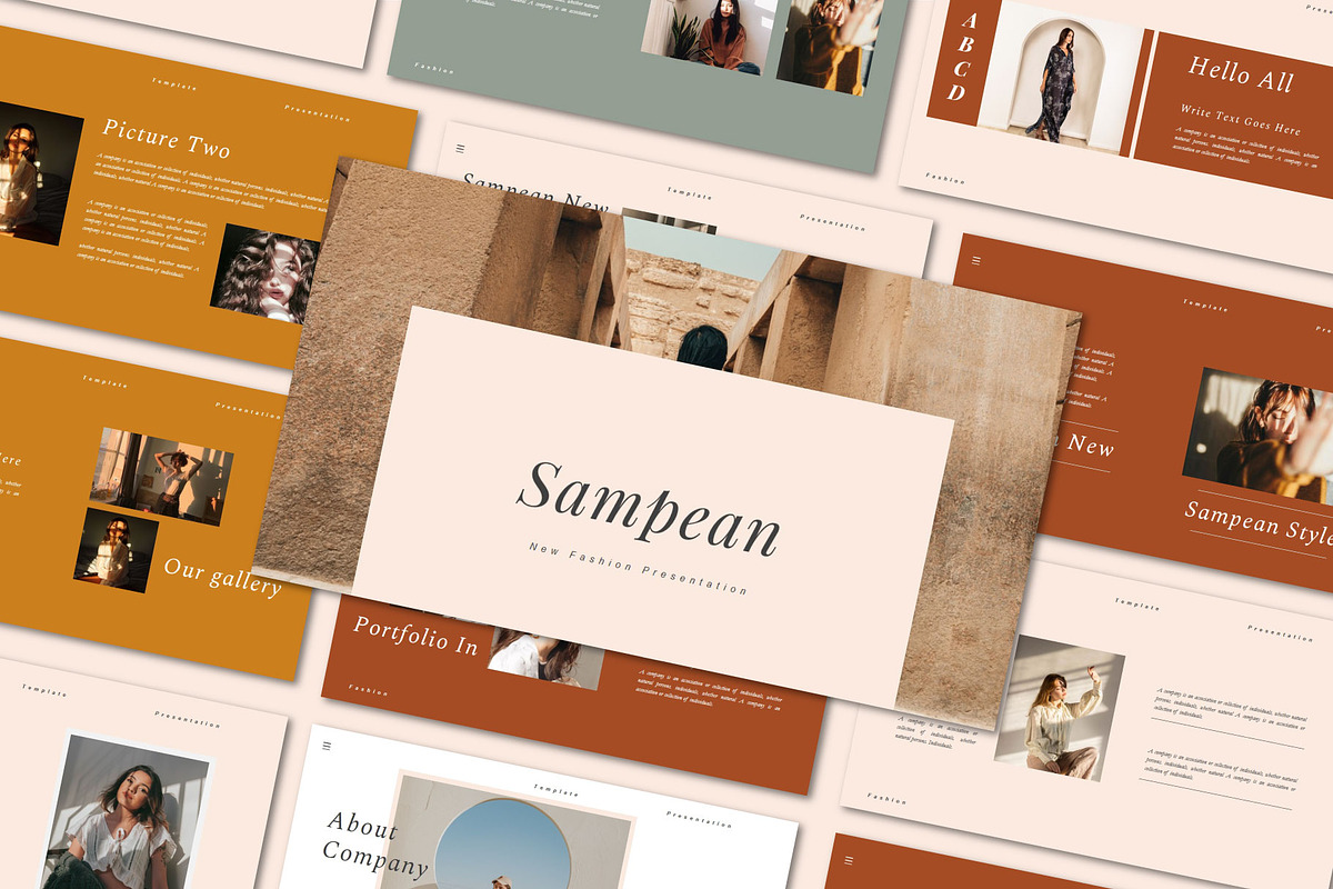 Sampean - PowerPoint Template in PowerPoint Templates - product preview 8