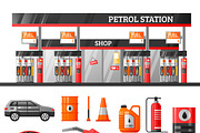 Petrol station design concept