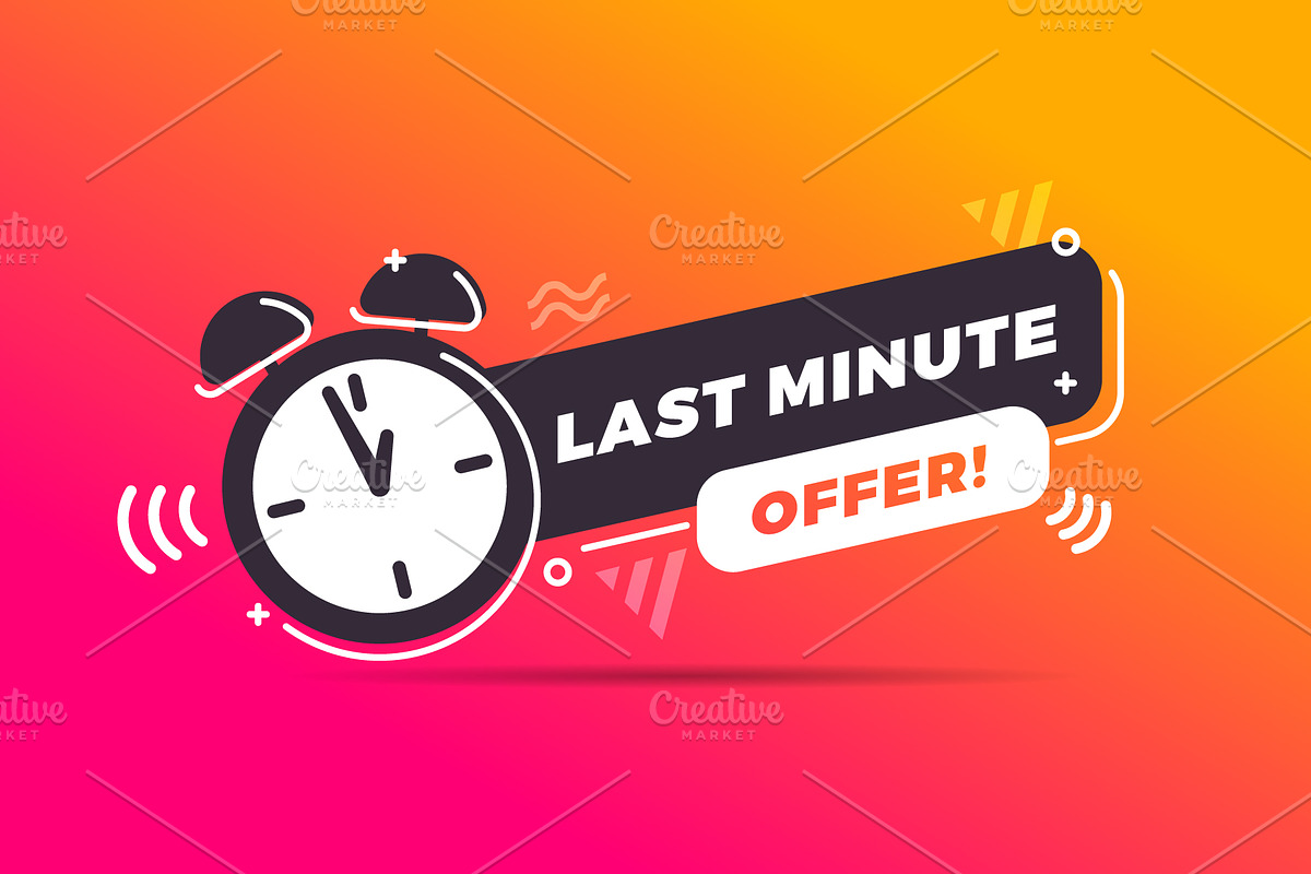 Last Minute Offer in Illustrations - product preview 8