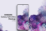 Samsung Galaxy s20 Ultra Mockup