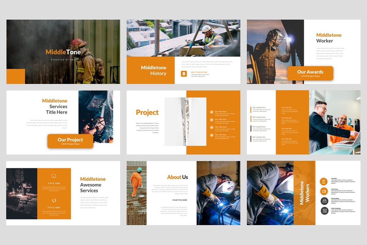 Middletone Powerpoint in PowerPoint Templates - product preview 8