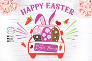 Happy Easter Truck -The Easter Bunny
