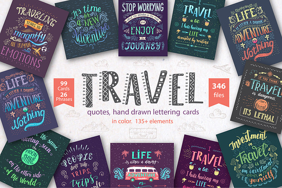 TRAVEL Bundle. Big Collection. in Illustrations - product preview 14