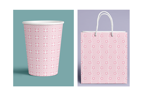Seamless Pink Eyelet Patterns in Patterns - product preview 2