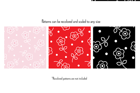 Seamless Pink Eyelet Patterns in Patterns - product preview 6